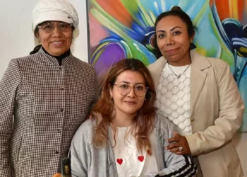 Fotos: Rubén Morales // Perla Escamilla acompañada de sus amigas durante la celebración de su cumpleaños.