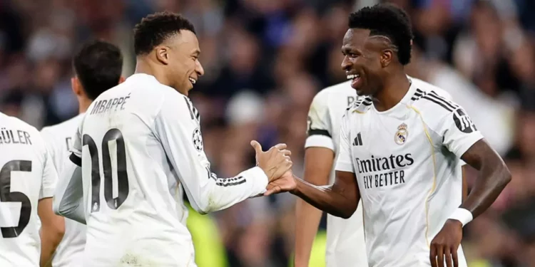 Real Madrid despierta en la Champions y humilla 6-1 al Mónaco