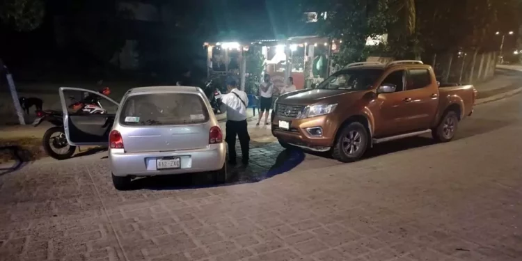 Tres vehículos estuvieron involucrados en el accidente.