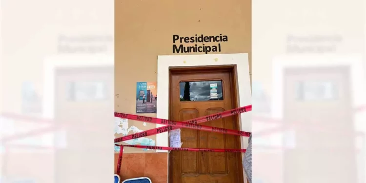 Foto: redes sociales // Coicoyán vivió un conflicto político los primeros días del año