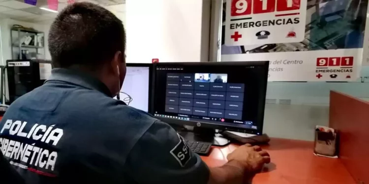 Foto: Gobierno del estado // Unidad de policía cibernética de Oaxaca.