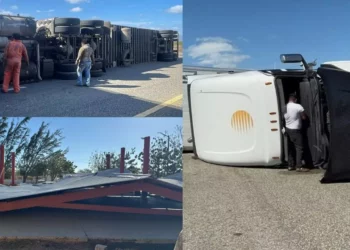 Vientos de hasta 100 km/h paralizan el Istmo: volcaduras, daños y suspensión de clases