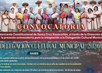 Abren convocatoria para conformar Delegación Cultural Municipal 2026 en Xoxocotlán