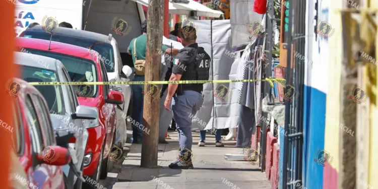 Foto: Adrián Gaytán // El 14 de enero, en pleno Centro Histórico de la ciudad, una mujer fue asesinada por apuñalamiento mientras se encontraba en el interior de un comercio, donde era propietaria.