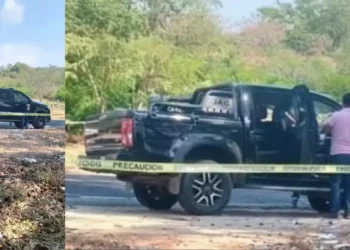 Asesinan a comerciante en ataque armado sobre la Carretera Federal 200, en la Costa de Oaxaca