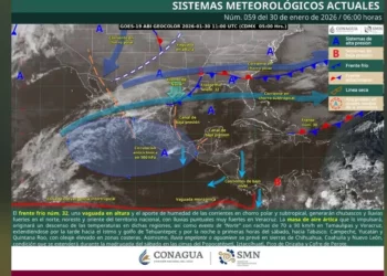 Frente frío 32 mantendrá ambiente gélido en Oaxaca; advierten vientos fuertes