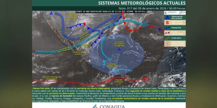Transición atmosférica en el país: alertan por bajas temperaturas y vientos en Oaxaca