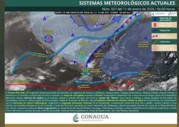 Frente frío 27 y masa polar sacuden a Oaxaca: lluvias, heladas y vientos extremos activan alertas