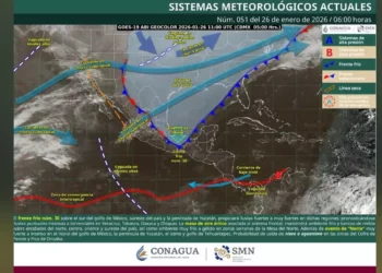 Frente frío 30 golpea Oaxaca con vientos extremos, lluvias y riesgo de heladas