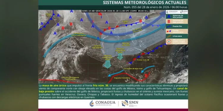 Frío persistente y vientos intensos mantienen en alerta a Oaxaca