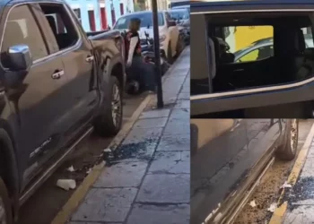 Cristalazo a turistas en pleno Centro Histórico exhibe la inseguridad nocturna en Oaxaca