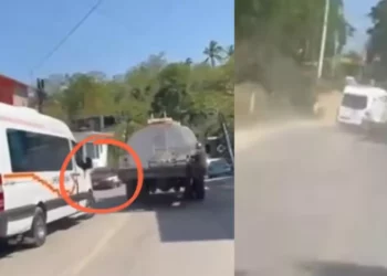 VIDEO | Rebase suicida de urvan en Oaxaca reaviva denuncias por transporte público inseguro