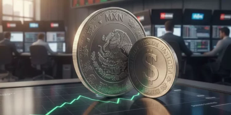 Peso se fortalece frente al dólar y se acerca a niveles de 16 unidades