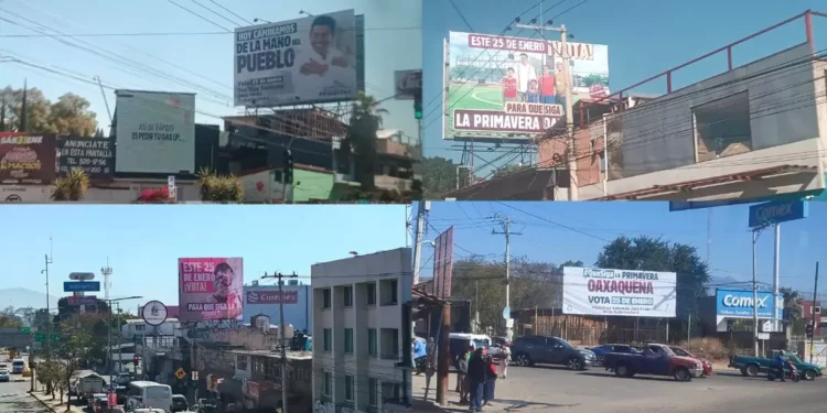 Persiste propaganda irregular pese a denuncias y retiros ordenados por el IEEPCO