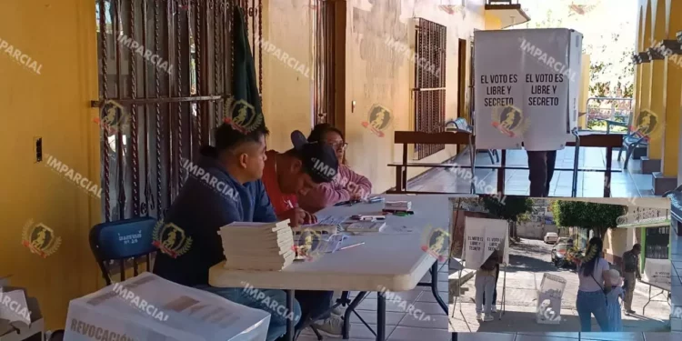 Reporta IEEPCO avance en la instalación del 89 por ciento de casillas para la Revocación de Mandato; van 10 incidentes