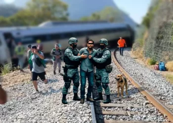 Atrapan a segundo implicado en el descarrilamiento del Tren Interoceánico en Oaxaca