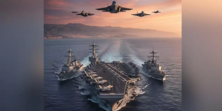 EUA despliega “armada masiva” y presiona a irán: crece riesgo de confrontación