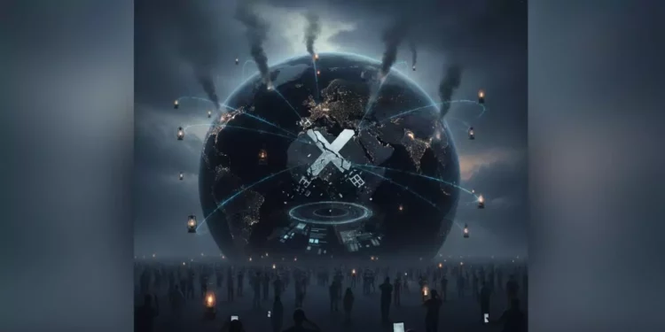 X se apaga en el mundo: caída global expone la fragilidad de la red de Elon Musk