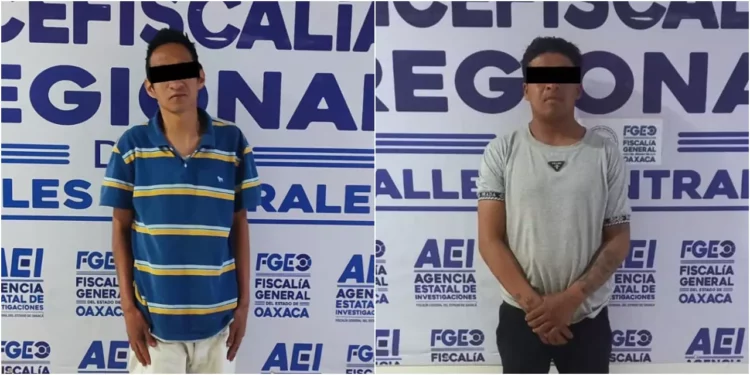Ambos individuos ya enfrentan proceso penal.