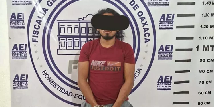 El detenido habría mostrado una actitud agresiva.