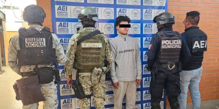 El señalado quedó a disposición del Ministerio Público.