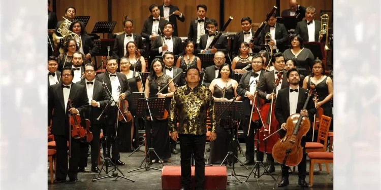 Foto: Jorge Luis Plata // Faustino Díaz Méndez funge actualmente como director de la orquesta.