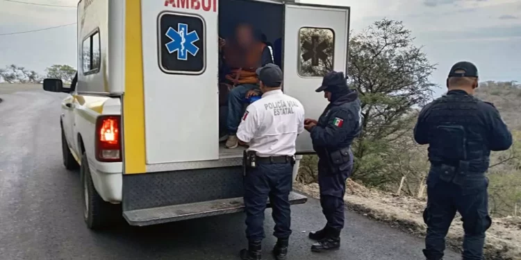 La mujer identificada como Soledad Mata, de 51 años de edad, resultó lesionada.