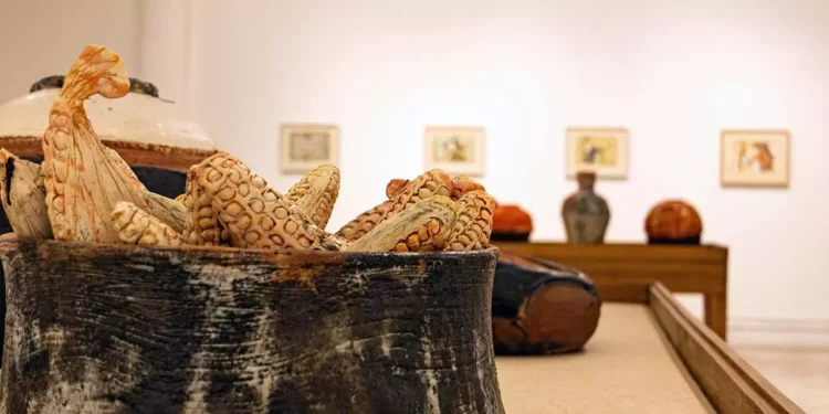 La exposición "Francisco Toledo", que se inaugurará este 13 de febrero, a las 19:00 horas, en la bodega de la galería.