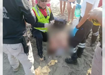 El joven recibió primeros auxilios, pero ya no se pudo hacer nada.