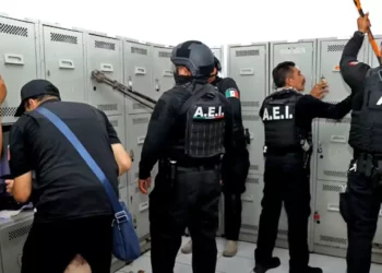 Foto: tomada de video // En junio de 2025 fuerzas armadas federales tomaron el control de la Policía Municipal de Juchitán, Oaxaca.