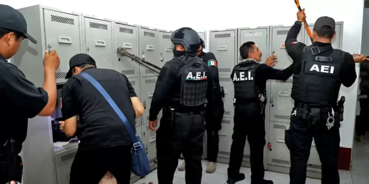 Foto: tomada de video // En junio de 2025 fuerzas armadas federales tomaron el control de la Policía Municipal de Juchitán, Oaxaca.