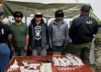 Los tres detenidos fueron presentados ante el ministerio público.