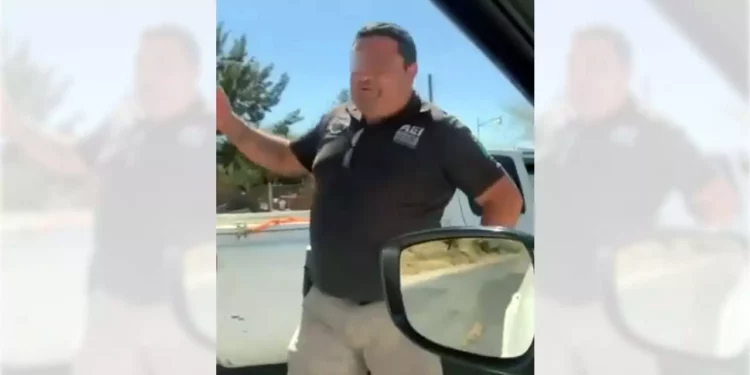 No se informó cuántos agentes participaron ni si el conductor presentó una denuncia formal.
