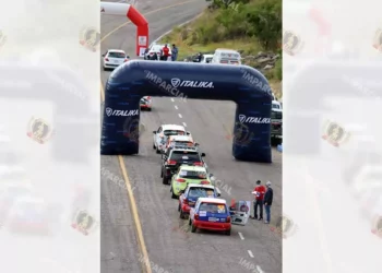 Foto: Leobardo García Reyes // Ya preparan el Rally de la Cañada.