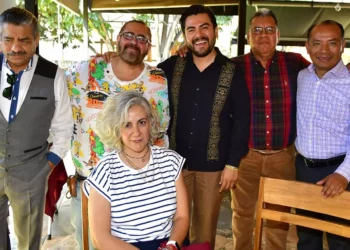 Foto: Rubén Morales // Amigos abogados disfrutaron de una agradable reunión en el norte de la ciudad.