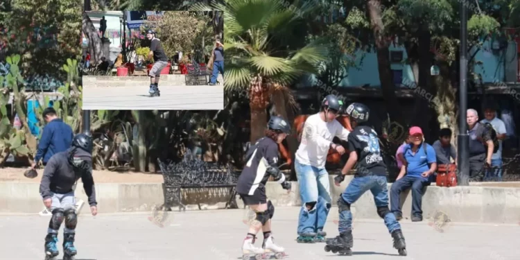 Skaters se adueñan de la alameda; daños e inseguridad