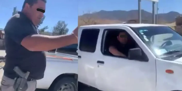 IMÁGENES | Video expone presunto intento de extorsión de agentes en la carretera 190