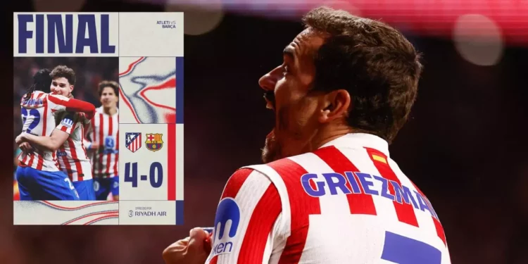 ¡Baile Colchonero! El Atlético de Madrid humilla al Barcelona y acaricia la Final de la Copa del Rey