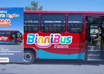 Ruta troncal RT-1 del BinniBus seguirá gratis en febrero y beneficiará a usuarios de Viguera a Xoxocotlán