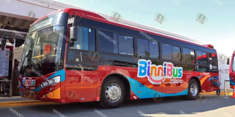 Foto: Adrián Gaytán // Entran en operación tres nuevas rutas del BinniBus.