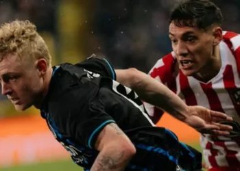 Vibrante empate de Club Brujas vs Atlético de Madrid