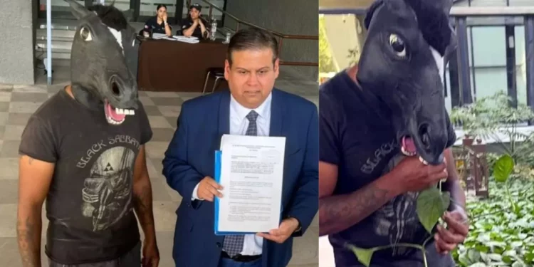 VIDEO | ¡No es broma! Hombre “caballo” presenta iniciativa de ley en el Congreso de Nuevo León a favor de los therian