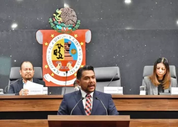 Foto: Congreso de Oaxaca // Comparecencia del titular de SIC, Carlos Vichido Hernández.