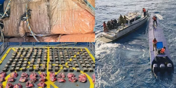 VIDEO | Golpe en altamar: Marina asegura semisumergible con 4 toneladas de droga frente a manzanillo