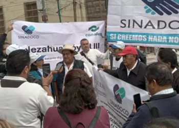Docentes del CONALEP en Oaxaca manifestaron su inconformidad por la falta de claridad en la asignación de carga laboral.