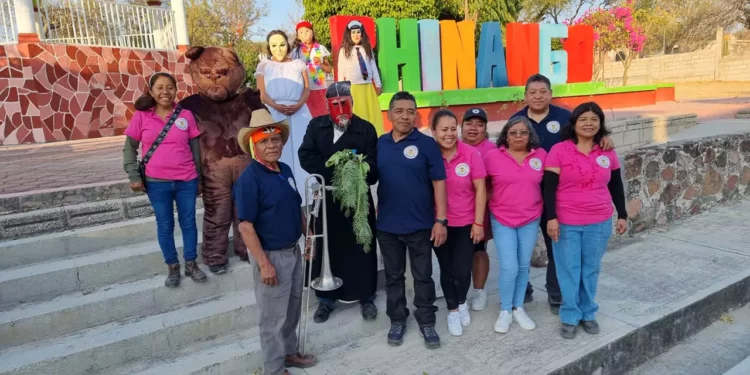 Don Mauro destacó la importancia de preservar el Carnaval de Santa Catalina Chinango.