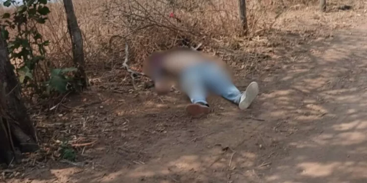 Ejecutan a hombre en camino de terracería en Tehuantepec; presentaba impactos de bala