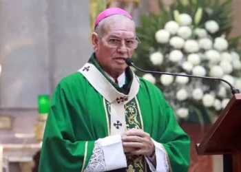 Foto: Adrián Gaytán // El arzobispo de Antequera Oaxaca, Pedro Vázquez Villalobos.