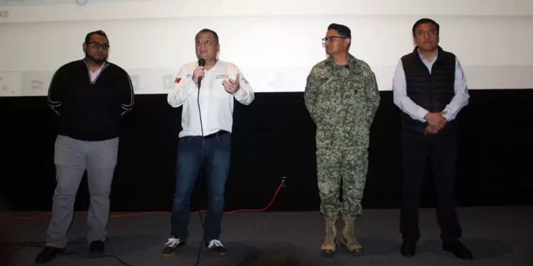 Elementos de seguridad de municipios de la Mixteca participaron en la capacitación.