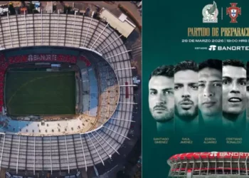 ¿Peligra el México vs. Portugal? La remodelación del Estadio Azteca genera dudas para recibir a CR7